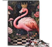 Flamingo Queen JigsawPuzzle 2000 Pieces for Adults, Fun Games Every Piece Is Unique - Challenging Family Fun Game (70x100cm)