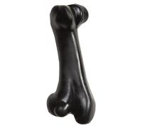 Flamingo Rubber Bones Gladiator For Dogs Black Toy Teeth Cleaning