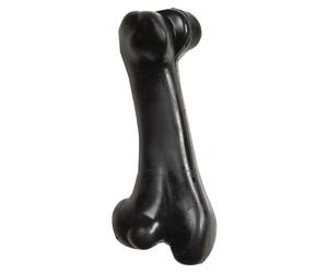 Flamingo Rubber Bones Gladiator For Dogs Black Toy Teeth Cleaning