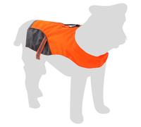Flamingo Safety Vest Fizz Orange/Grey - Reflective For Dogs