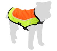 Flamingo Safety Vest Simi Orange/Yellow For Dogs, Reflective, Waterproof