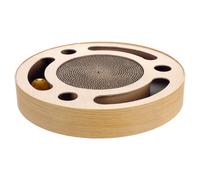 Flamingo Scratching Toy Crabi Circle 33X33Cm For Cats With Balls & Mint