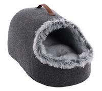 Flamingo Sleeping Area Pofa Grey for Dog 38x52x30 CM Polyester Fibre Washable