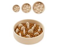 Flamingo Slow feeder dog bowl - Dog water bowl - Ø14.5cm - 410ml Slow Feeder Greni Beige