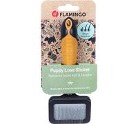 Flamingo SOFT SLICKER BRUSH WITH HANDLE PUPPY