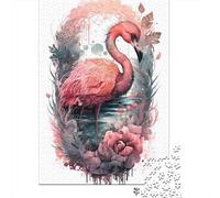 Flamingo Sorcery 1000 Piece Jigsaw, Festive Gift, 52x38cm/1000pcs