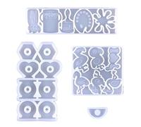 Flamingo Straw, Decorative Drop Adhesive Mould, Sunflower Plate, Water Cup, Straw, Decorative Silicone Mould for Crafts, Sunflowers Flamingo Shape