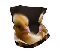 Flamingo Sunset Neck Gaiter Multifunctional Neck Warmer Universal Half Face Headwear For Sports Yoga Workout 25X50Cm