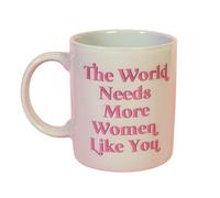 Flamingo The World Needs More Women Like You Mug, Girl Power, Feminist Gift, Congratulations Gift