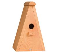 Flamingo Tit Nest Box Minsk Wood, 14x17x26 CM, Birds Nesting Box