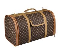 Flamingo Tote Bag Chloe 2 Brown For Dog Max. 11Lbs 17.7X10.2X10.2In Faux Leather