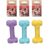 Flamingo TOY FRECKLES DOG BONE M SEVERAL COLOURS 15x6,8x4,3CM ASSORTMENT