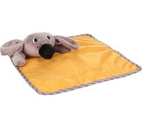 Flamingo TOY PUPPY LIVO CUDDLE BLANKET OCHRE 29x29x7CM