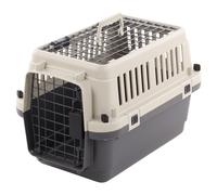 Flamingo Transport Cage Neto Gray For Dogs Up To 7Kg - Lightweight & Safe