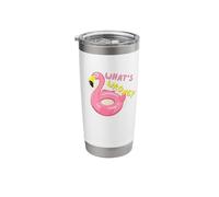 Flamingo What's Wrong? Stainless Steel Insulated Tumbler