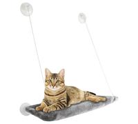Flamingo Window Hammock Chill Gray For Cats, 55X32X3Cm, Removable Cover