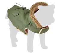 Flamingo Winter Coat Lennox Green For Dogs, Waterproof, Warm, Cotton
