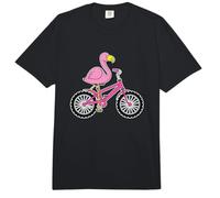 Flamingo with Bicycle Comfort Colors Adult Heavyweight T-Shirt