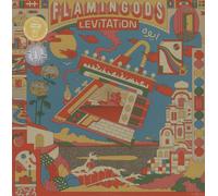 Flamingods Levitation - Gold Vinyl - Dinked Edition - Autographed - Sealed UK vinyl LP album record MOSHILP91 Moshi Mosh 2019