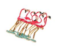 Flamingos Accessary Clothes Pink Shaped Alloy Breastpin Brooch