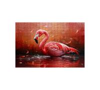 Flamingos Jigsaw Puzzles for Adults 5000, Wooden 5000 Piece Jigsaw Puzzles for Adults Animal, Educational Puzzle for The Whole Family Together, Puzzle for Wall Art Home Decor 42 x 64 Inch LZPT-01001