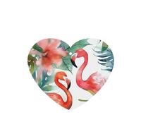 Flamingos Watercolor Tropics Car Air Fresheners 6 Pcs, Funny Hanging Car Air Fresheners Cute Long Lasting Scented Mirror Hanging Decoration Ornaments Gift Interior Decor Accessories For Men Women