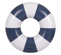 Flamingueo Giant Donut Beach Swimming Pool Float Swim Ring Double Tone Design Durable PVC Double Valve 110 x 110 x 27 cm
