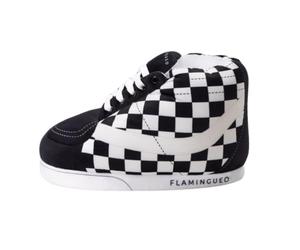 Flamingueo Sneaker Slippers for Kids - Boys and Girls Fluffy Winter Slippers, One Size