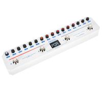 FLAMMA FB200 Intelligent Bass Multi-Effects Processor Pedal with 40 Presets 10 AMP Models 10 CAB Simulations 9 IR Slots 40 Rhythm Styles, Mod, Reverb, Tuner, APP Control, OTG Recording