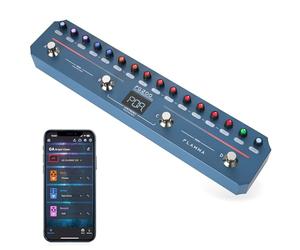 FLAMMA FG200 Intelligent Multi-Effects Processor with 52 AMP Models 5 BOOST Models 16 CAB Simulations 7 Effects Modules 9 IR Slots 40 Presets 40 Rhythm Styles Support APP OTG