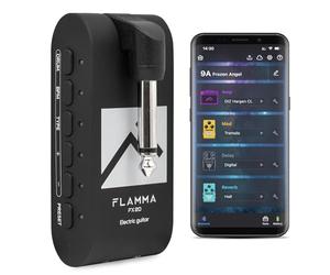 FLAMMA FX20 Guitar Headphone Amp with APP 40 Drum Grooves 52 Amp Modes 5 Delay 5 Reverb Effects 14 Modulations for Practice Recording and Creativity
