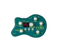 FLAMMA FX50 Portable Multi Effect Guitar Pedal with 40 Drum Rhythms, 15 Effects, 32 Patches, Tuner and Powered by Cable or Battery
