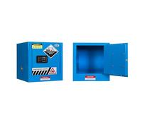 Flammable Storage Cabinet - Safety Cabinet with Manual Door, Cold Rolled Steel Liquid Storage for Industry Use