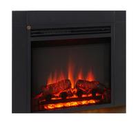 FLAMME 24 inch Electric Fire Insert for a Media Wall, Innsbruck | 2kW Heater (1000W/2000W), Dimmable Flame Effect, Timer up to 9 Hours, Fits Media Walls and Mantel Surrounds, Remote Control