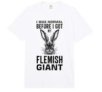 Flandrian Giant Rabbit Rabbit Comfort Colors Adult Heavyweight T-Shirt