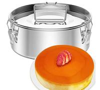 Flanera Stainless Steel Flan Mold 85 oz, Compatible with Instant Pot 8 qt, Mexican Design Flanera Flan Maker - Flan Pan - Moldes para Flan - Flaneras Moldes con Tapa