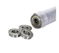 Flange Bearings MF52 MF63 MF74 MF83 MF84 MF85 MF93 MF95 MF105 MF106 MF115 MF126 10Pcs(MF83ZZ-3x8x3mm)