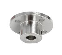 Flange Coupling Connector, 4PC Flange Coupling Kit Motor Guide Shaft Plug Support 3 4 5mm Hole Diameter(A 4mm)