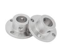 Flange Coupling Connector, Flange Shaft Coupling 2pcs M4 Rigid Flange Coupling Motor Shaft Coupler Connector ID 12mm OD 18mm