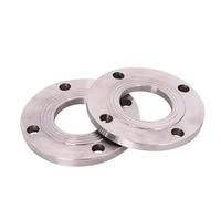 Flange Flat Welding Flange Forging Iron Pipe Connecting Carbon Steel 10kg DN15 DN20 DN25 DN32 DN40 DN50 DN65 DN80(DN65(1pcs))