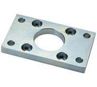 Flange for 200 mm ISO 15552 Cylinder Zinc plated steel