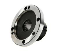 Flange Four Axis Collet Chuck ER16 ER25 ER32 ER40-125mm 80mm 100mm CNC Lathe Tool Fixture, Carbon Steel, 1PC(ER25-D80 (7 Hole))