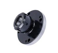 Flange Four Axis Collet Chuck ER32 ER40 ER50 for CNC Lathe Tool - Carbon Steel Fixture Chuck, 1PCS(ER40-D125 (7 Holes))