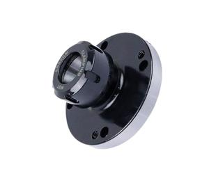 Flange Four Axis Collet Chuck ER50 ER40 ER32 ER25 ER16 D80 D100 D125 for CNC Lathe Tool - 1PC(ER25-D80 (7 Holes))