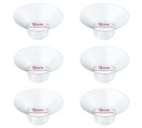 Flange Insert 18mm Compatible with Momcozy M5/M6/M9/Air1/W1/S12 pro/S9 pro/V1 pro/V2 pro Breast Pump Replacement Accessories, for Momcozy Flange Inserts Replacement Parts,6 Piece Set-18mm