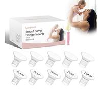 Flange Inserts for Breast Pump Accessories 13/15/17/19/21mm for 24mm Flange/Shield of Most Pumps Compatible with Momcozy, Nuliie, KISSBOBO, Lansinoh, Elvie, Willow Go, Spectra&Medela (10PCS)