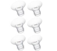 Flange Inserts for Breast Pumps & Accessories Flange Sizing Kit Compatible with Momcozy Breast Pump Flange Insert Lansinoh/Spectra/Haakaa/Nullie/Medela Breast Pump Electrical (17mm 6PCS)