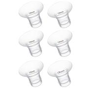 Flange Inserts for Breast Pumps & Accessories Flange Sizing Kit Compatible with Momcozy Breast Pump Flange Insert Lansinoh/Spectra/Haakaa/Nullie/Medela Breast Pump Electrical (19mm 6PCS)