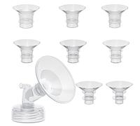 Flange Inserts, Suitable for Medela,Spectra 24mm Shields/Flanges,Willow Cups.Compatible with S9/S10/S12 Wearable Breast Pump,Reduce Tunnel Down to Correct Size,5PCS (13mm - 5Pcs)