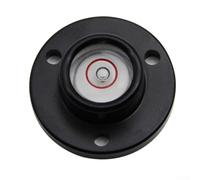 Flange Level 28x16x10.5mm with Bull's Eye Bubble for Leveling, Aluminum Alloy Portable Level for Construction and Robotic Syst(B)